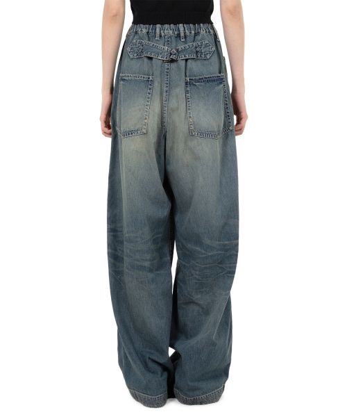Light Denim Wide Pants