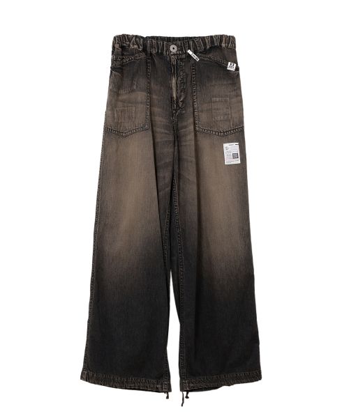 Light Denim Wide Pants