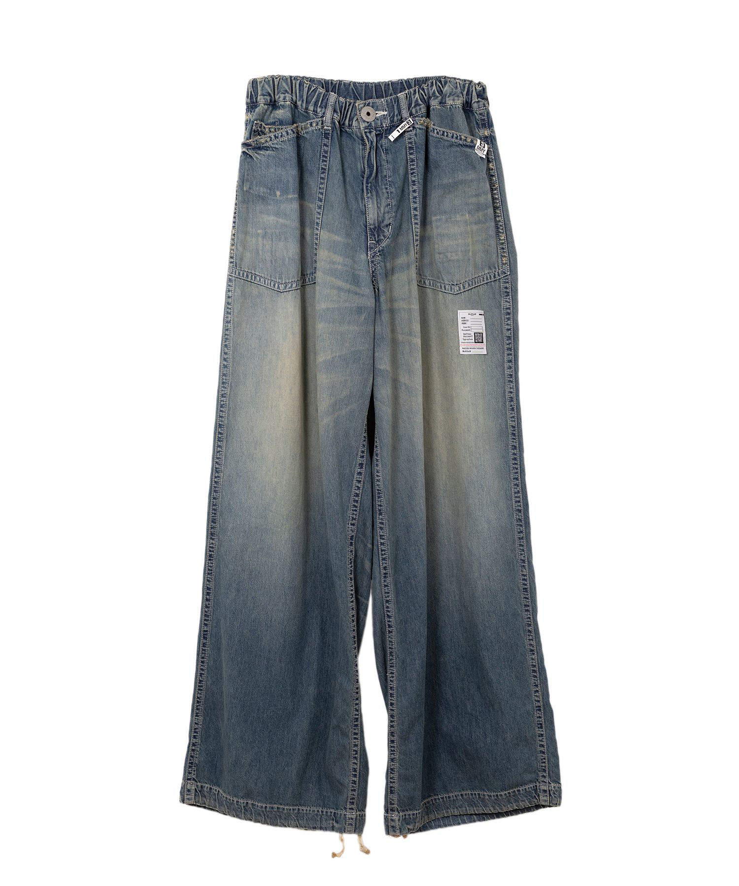 【MIHARAYASUHIRO】Light Denim Wide Pants 全２色 Maison MIHARA YASUHIRO ONLINE STORE（メゾンミハラヤスヒロ