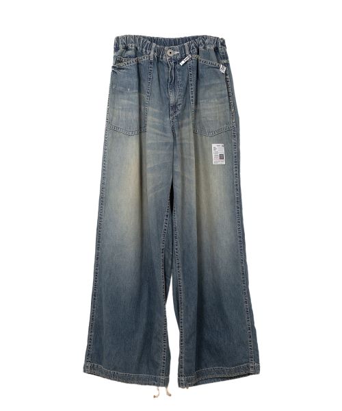 Light Denim Wide Pants