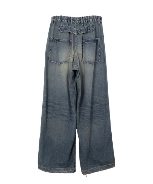 Light Denim Wide Pants