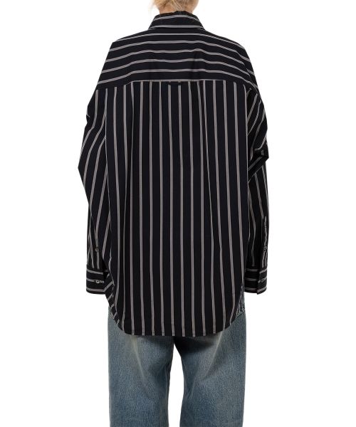 【最終価格】HYSFORM PATCHED STRIPE SHIRTS HYSFORM™(ハイスフォーム) | VERTICAL GARAGE OFFICIAL ONLINE