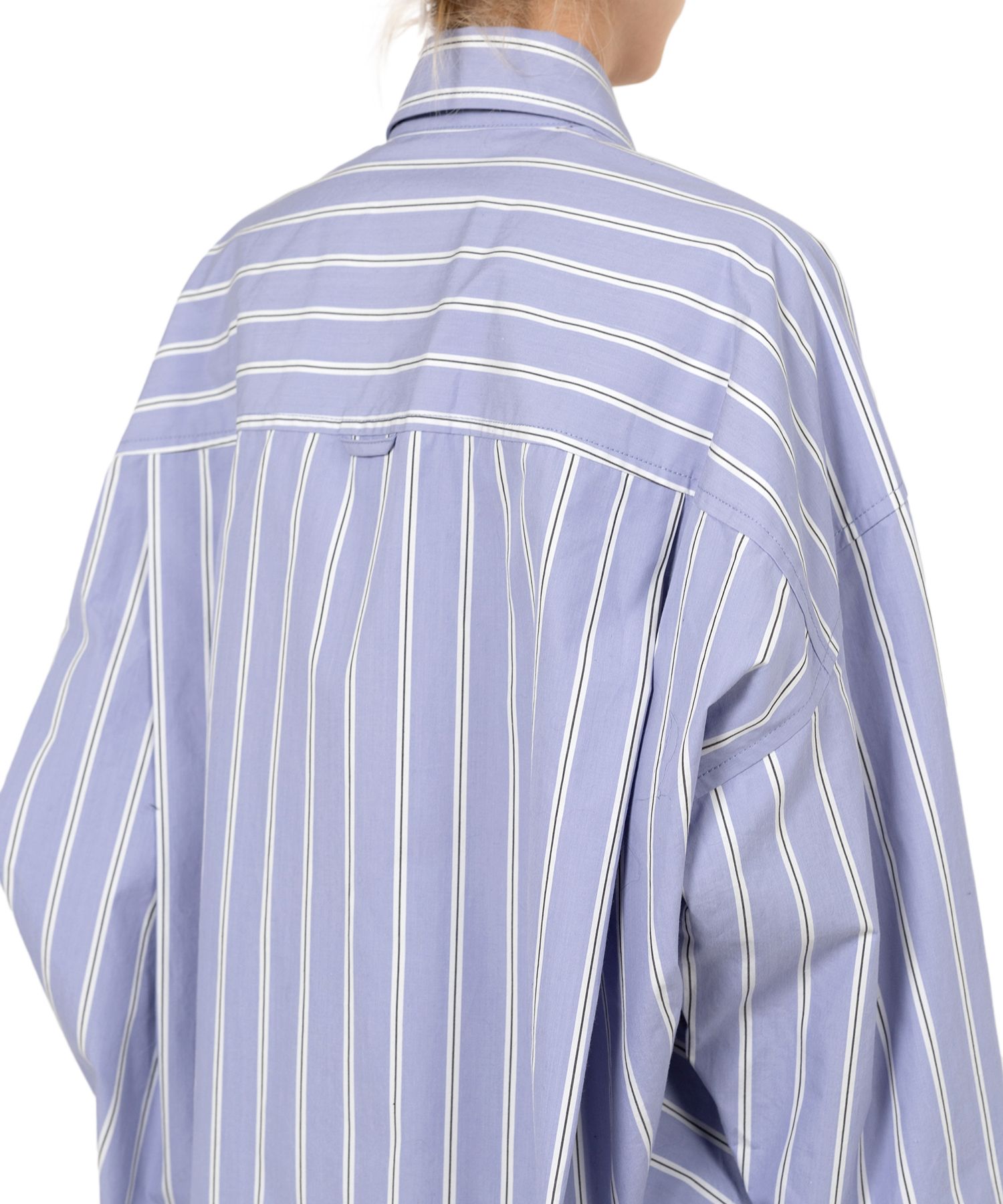 LEON Embroidery Stripe Shirt