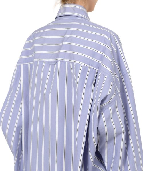 LEON Embroidery Stripe Shirt