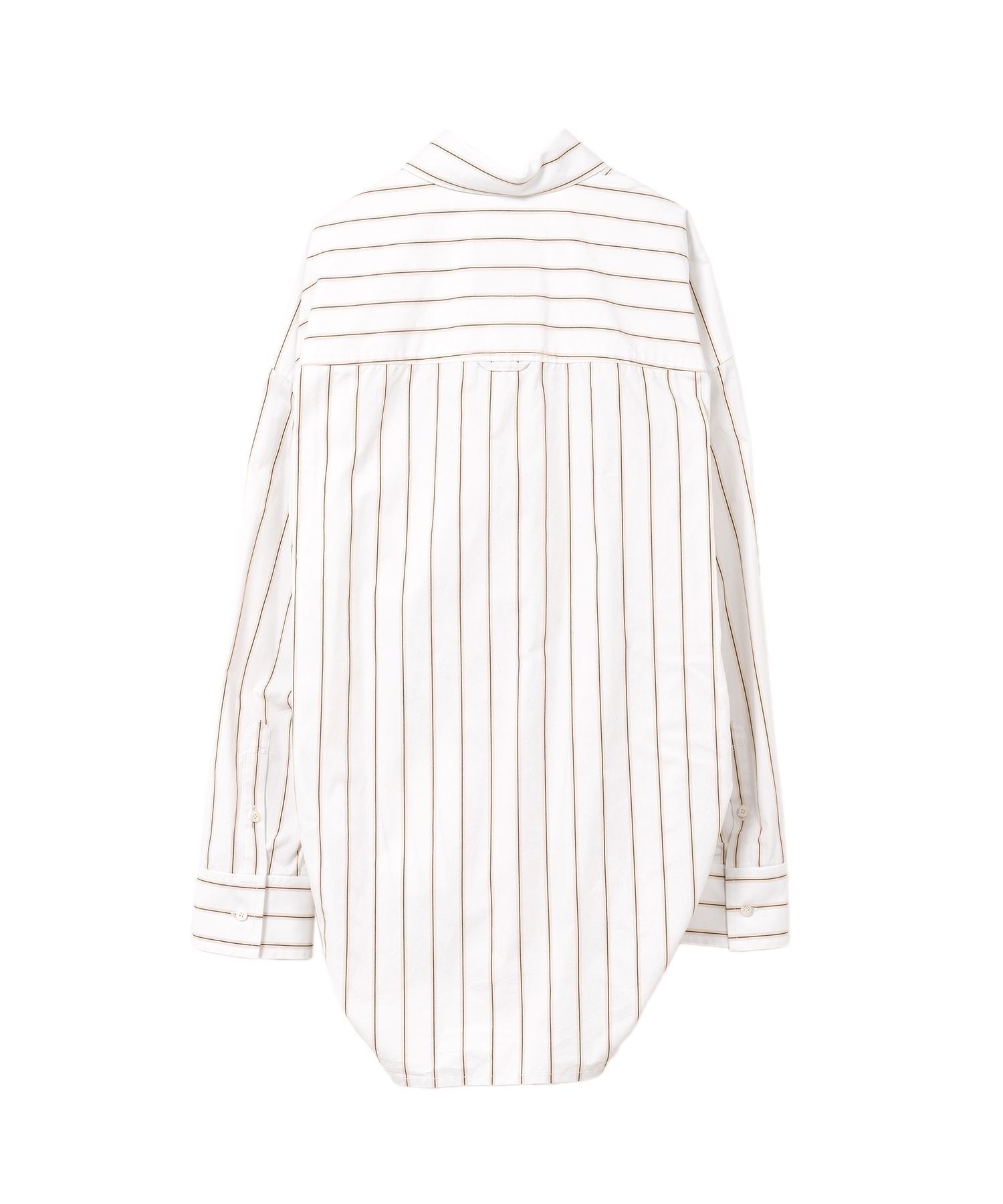 LEON Embroidery Stripe Shirt