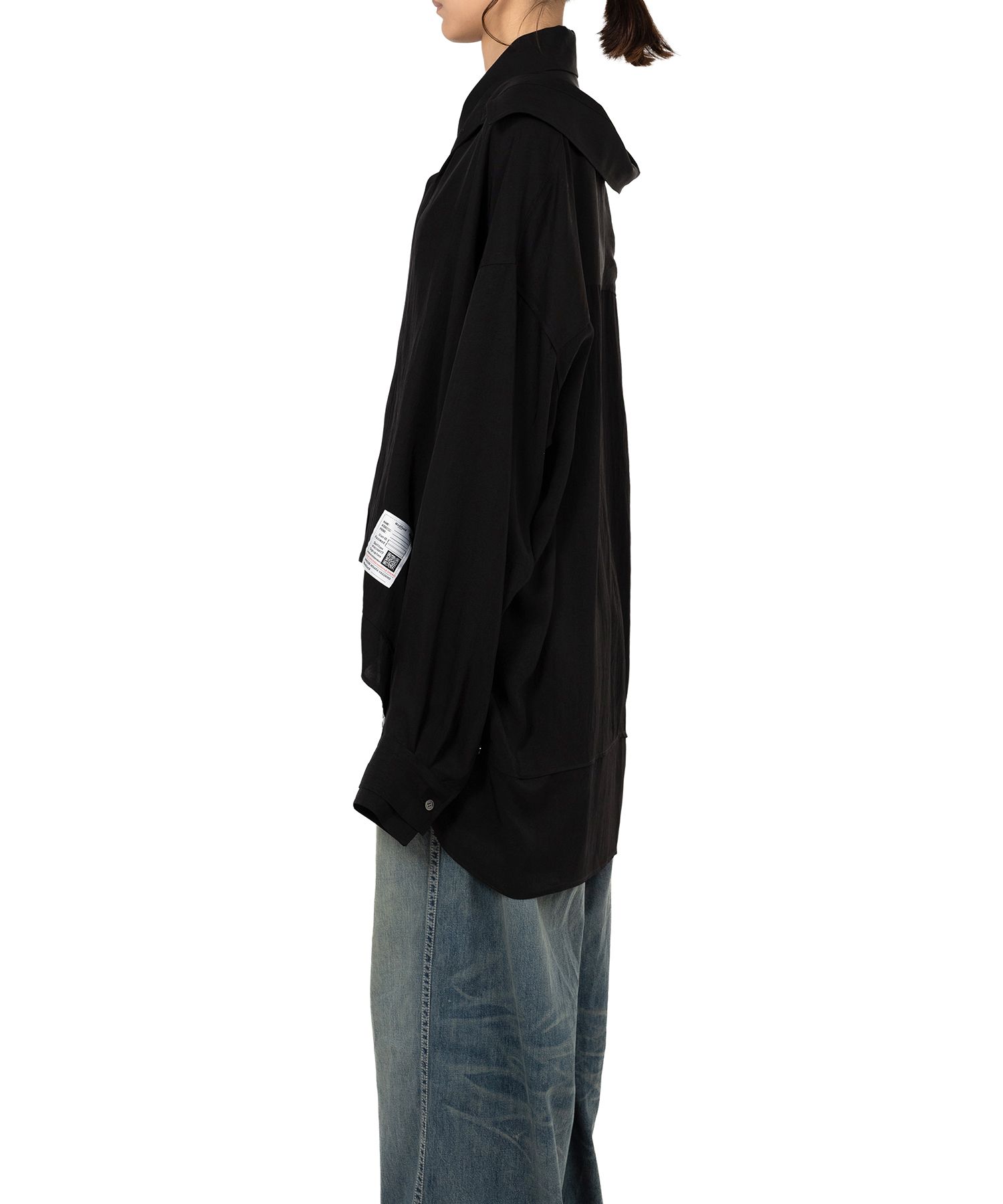 【未使用】 ミハラヤスヒロ DOUBLE LAYERED L/S SHIRT Maison MIHARA YASUHIRO ONLINE STORE（メゾンミハラヤスヒロ