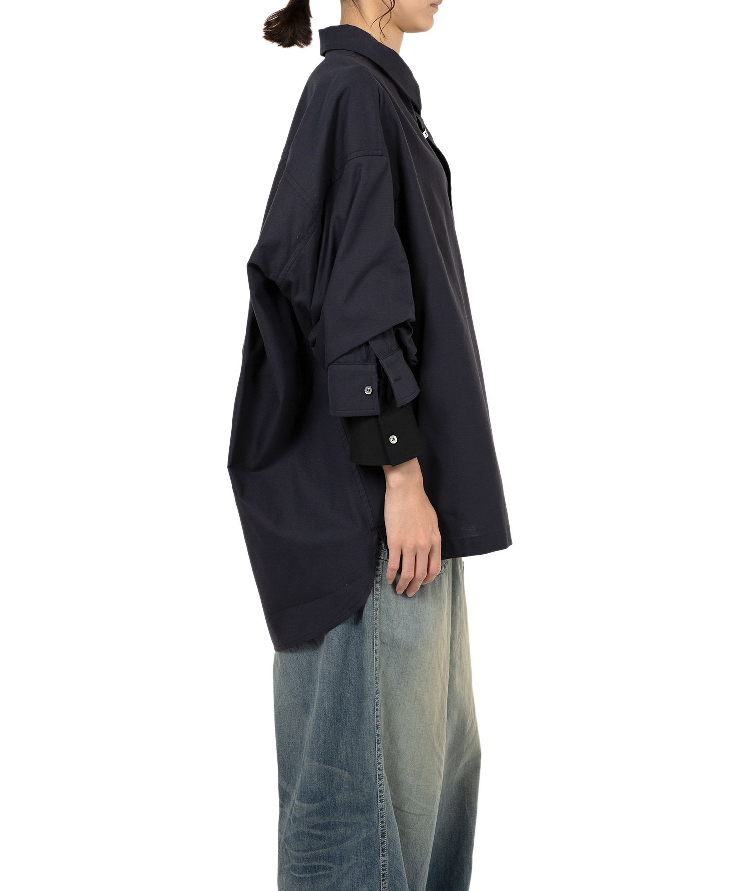 Sleeve Layered Shirt