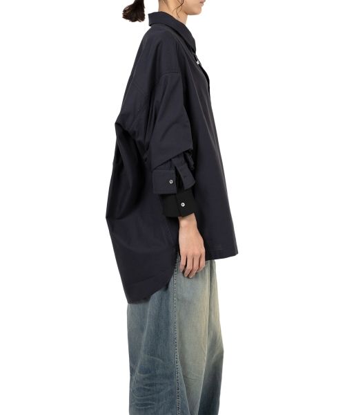 Sleeve Layered Shirt