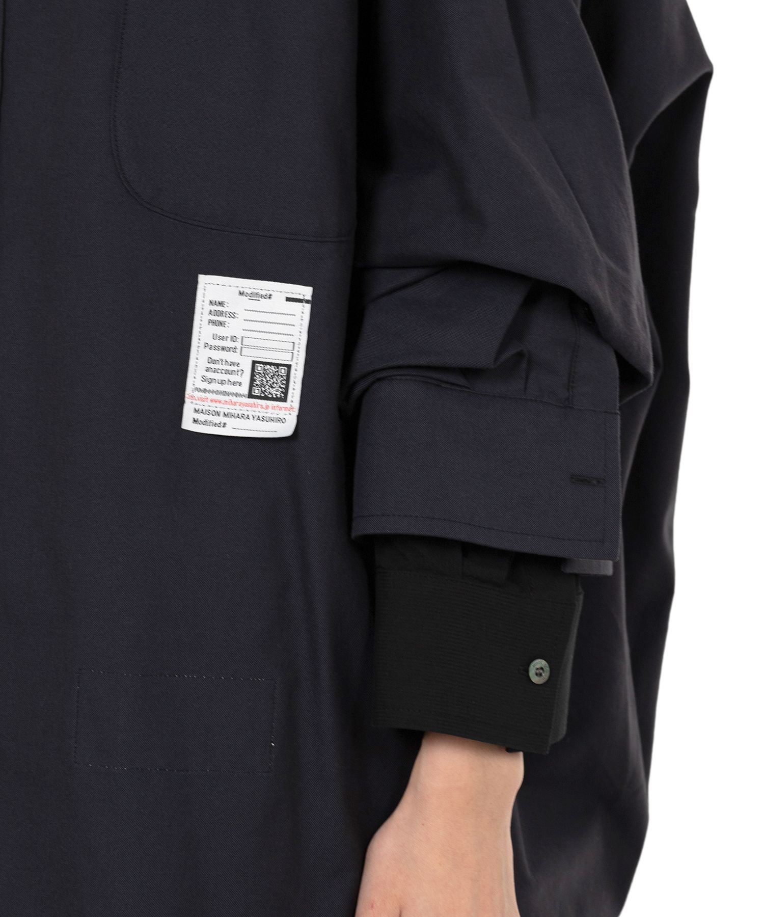 Sleeve Layered Shirt