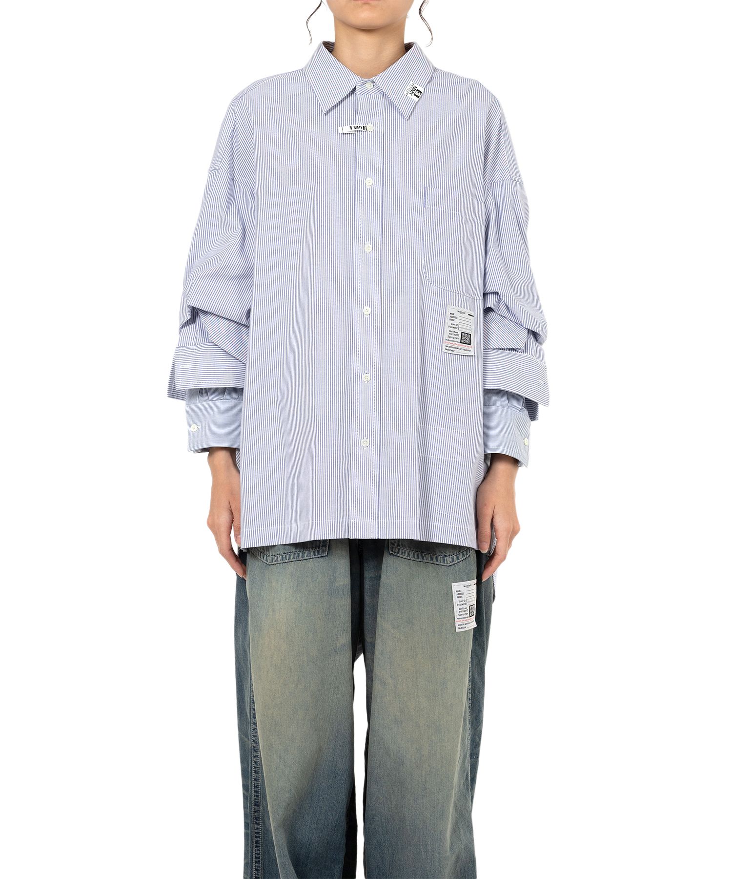 Sleeve Layered Shirt