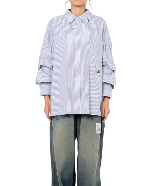 Sleeve Layered Shirt