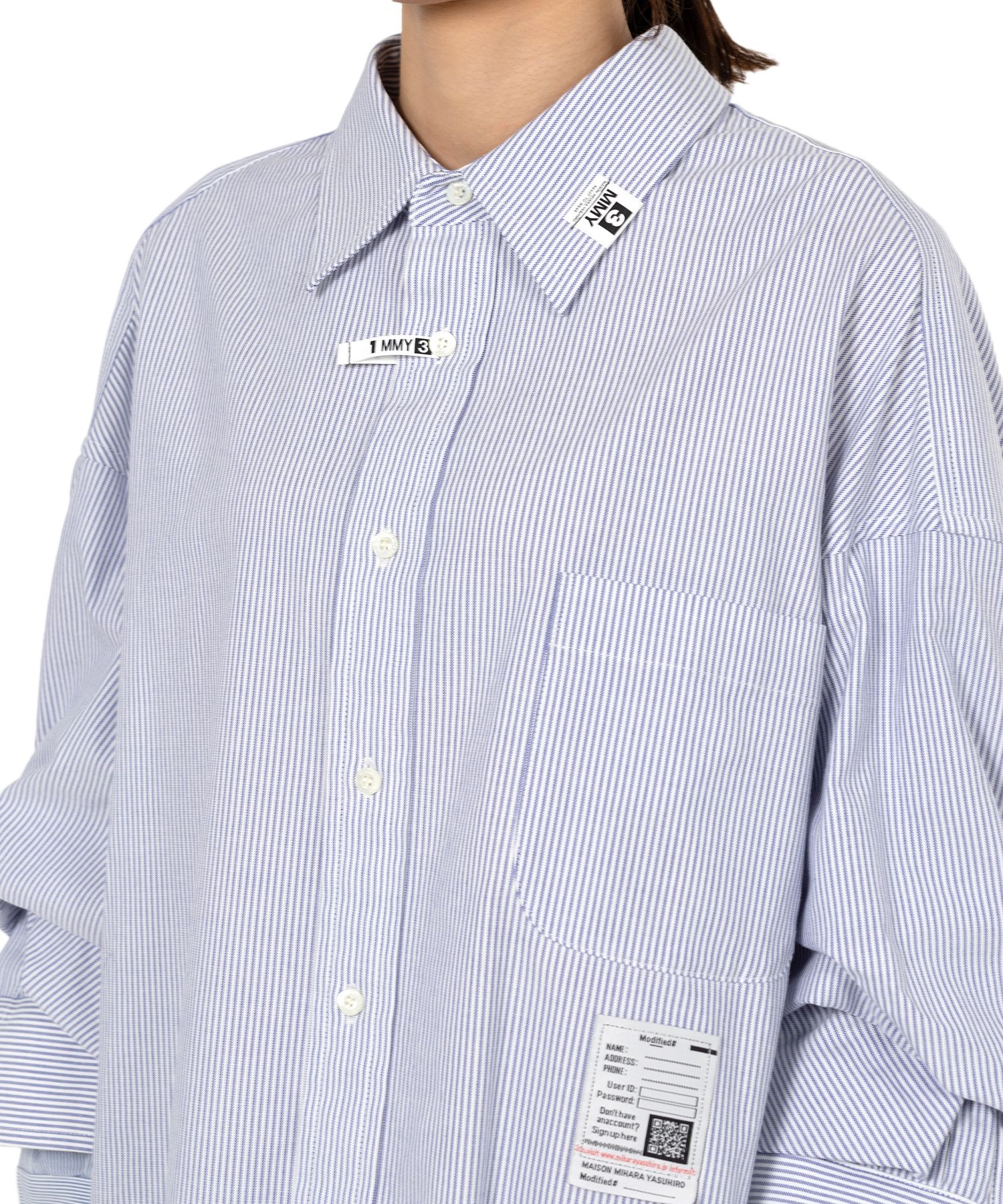 メゾンミハラヤスヒロ　レイヤードシャツ Maison MIHARA YASUHIRO ONLINE STORE（メゾンミハラヤスヒロ