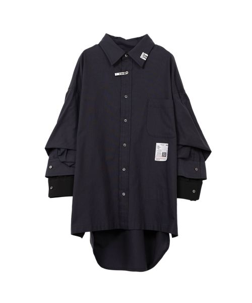 Sleeve Layered Shirt