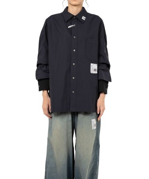 Sleeve Layered Shirt