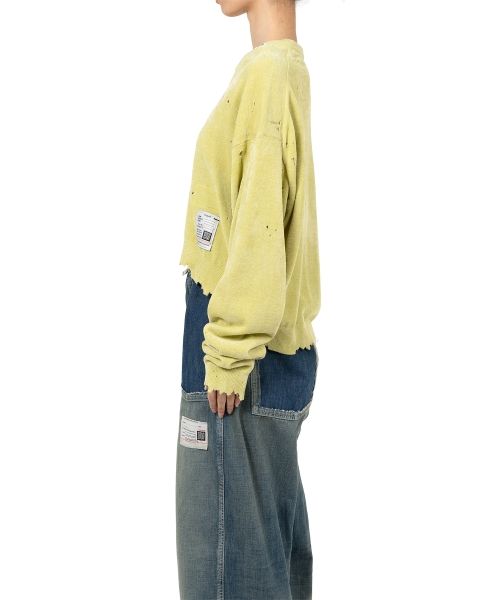 Distressed Knit Sweater