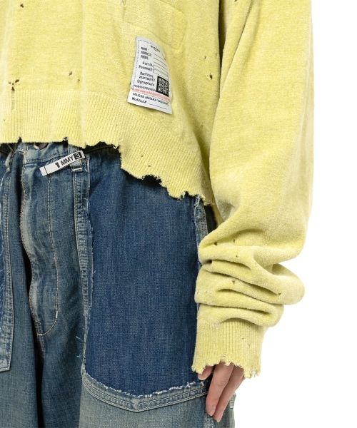 Distressed Knit Sweater