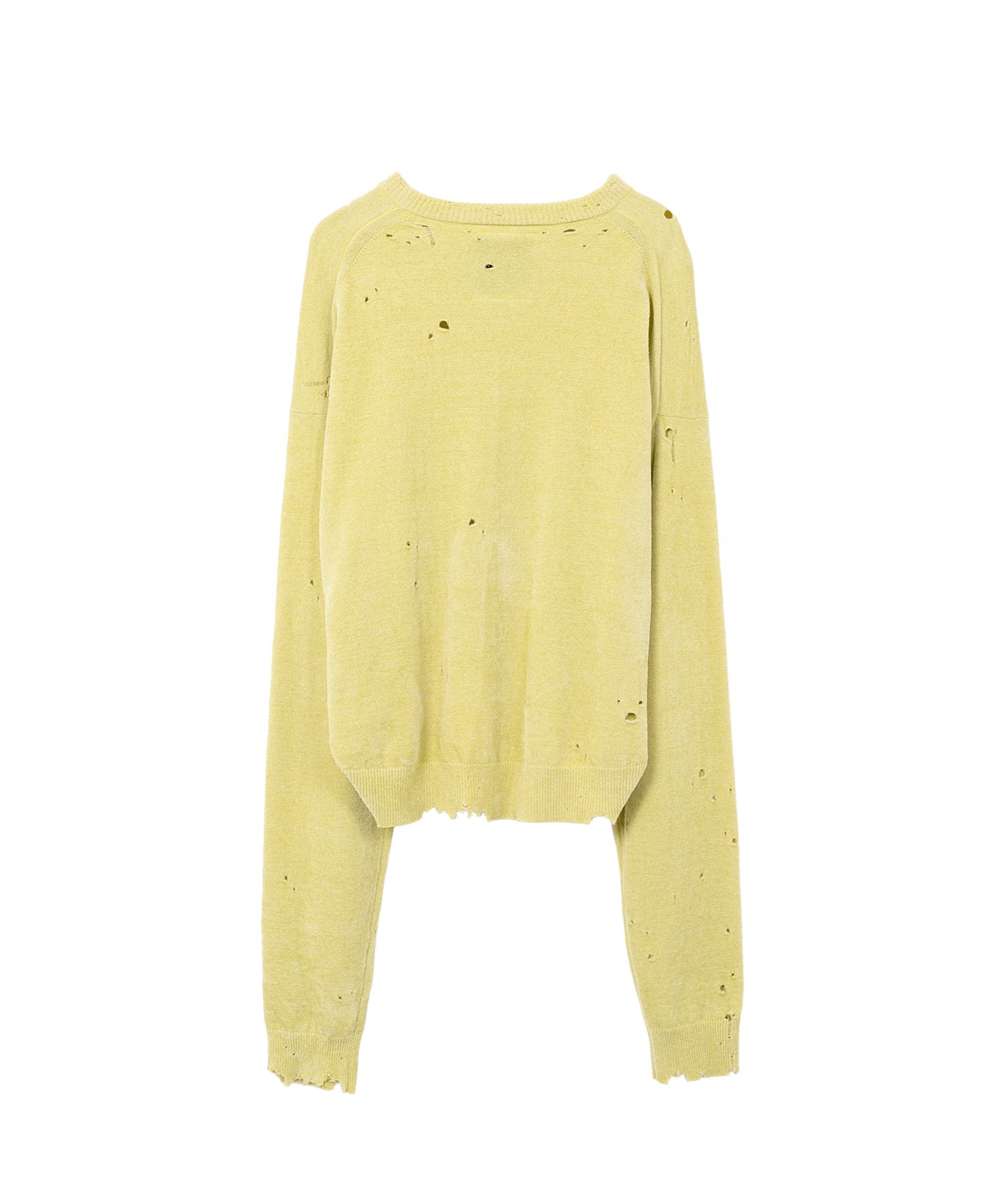 Distressed Knit Sweater