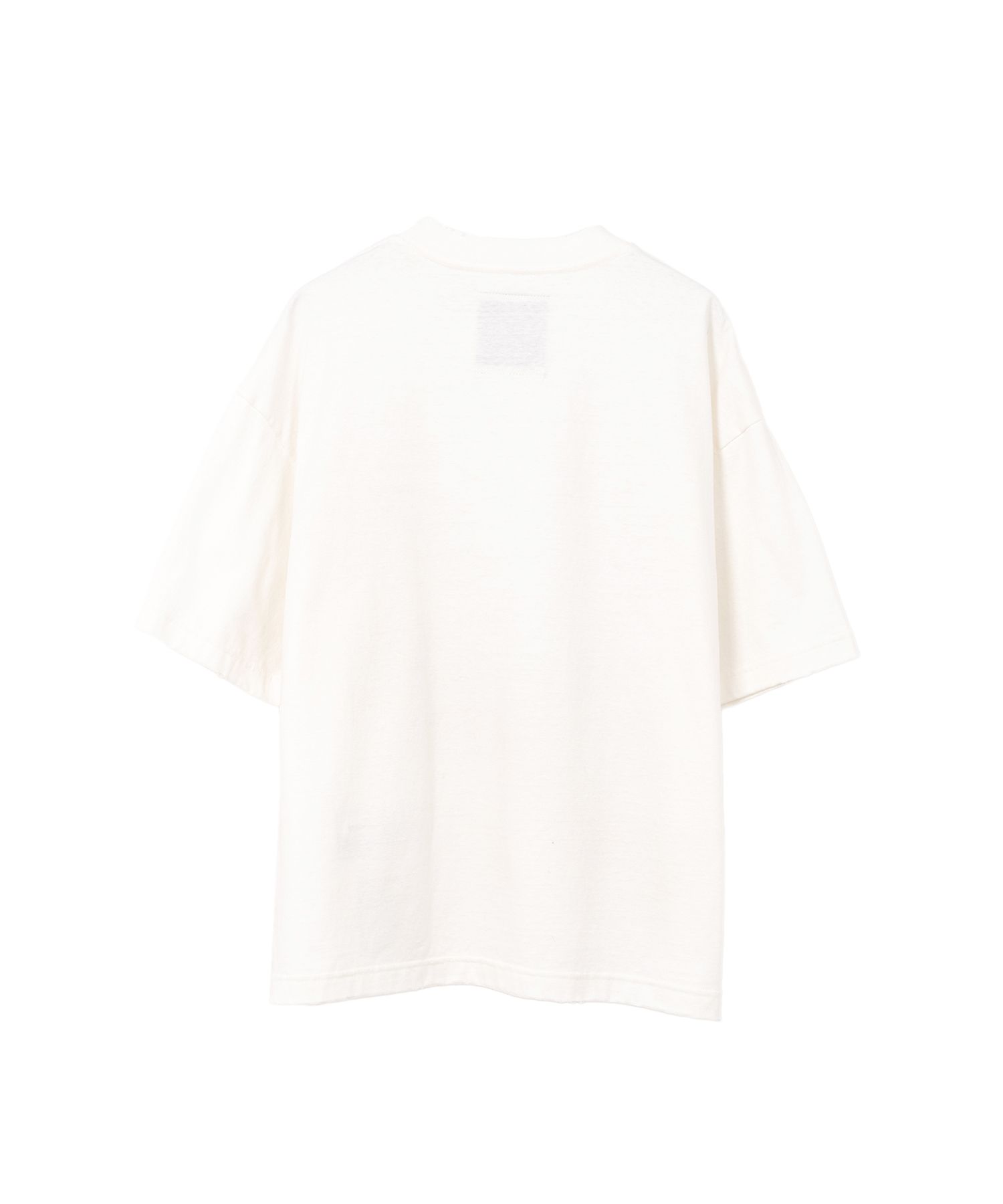 Happy Face Printed Distressed T-shirt