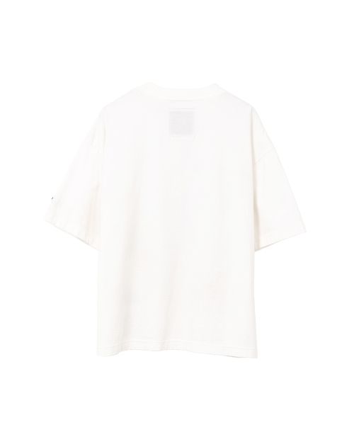 Cat Printed Embellished Distressed T-Shirt