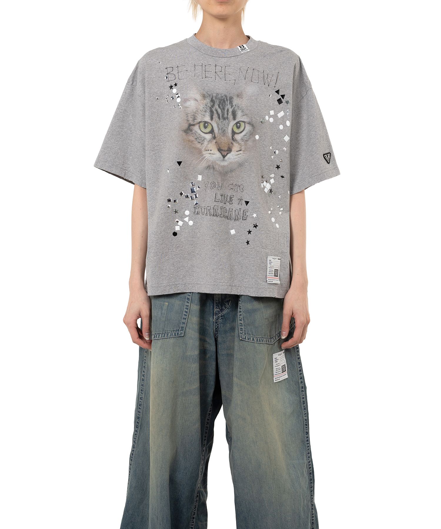MILLO ARCHIVE ♥ Regular Faded T-Shirts/ 追跡付 MUSINSA | MILLO ARCHIVE Regular Faded T-Shirt [White]