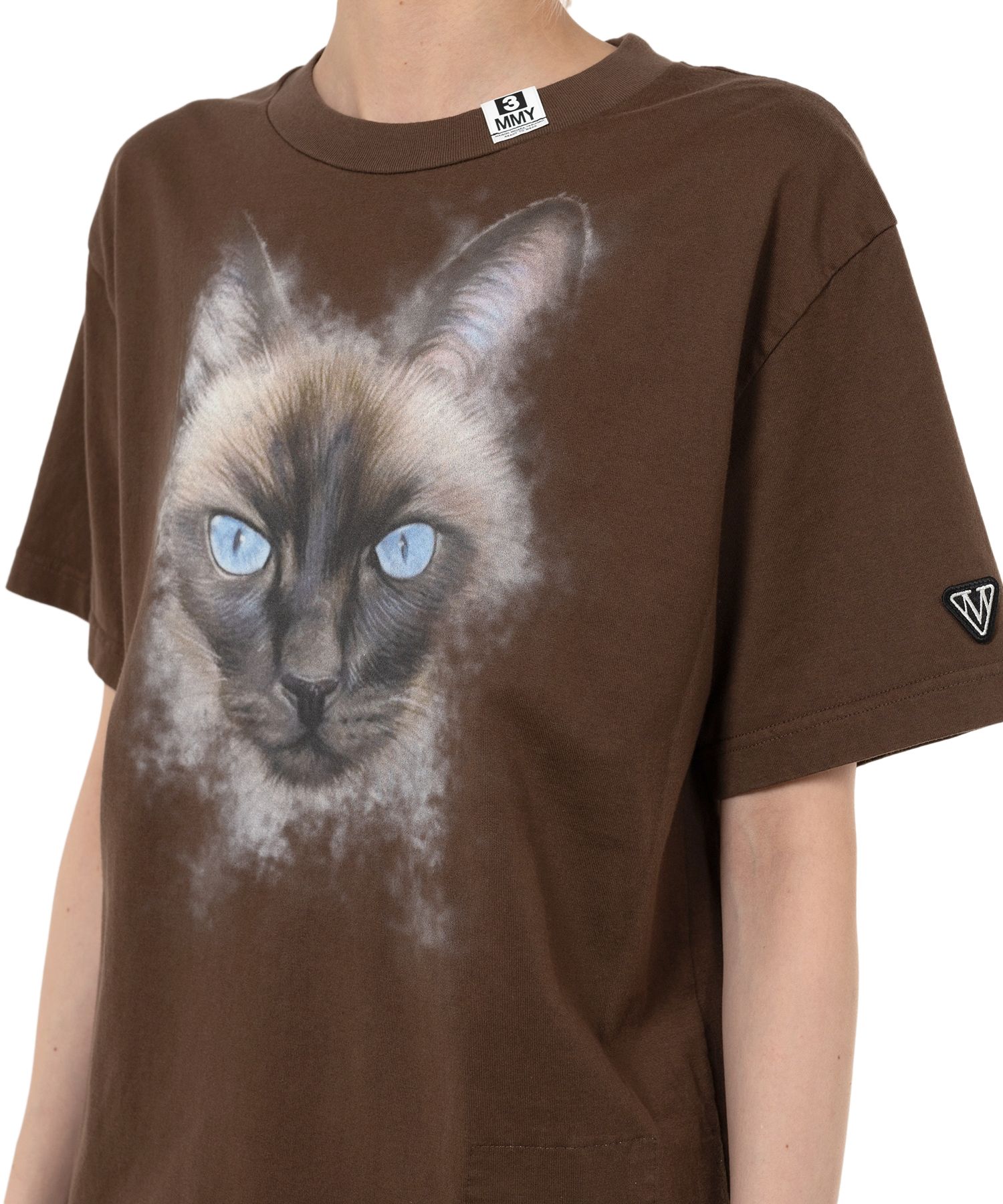 Cat Printed T-shirt