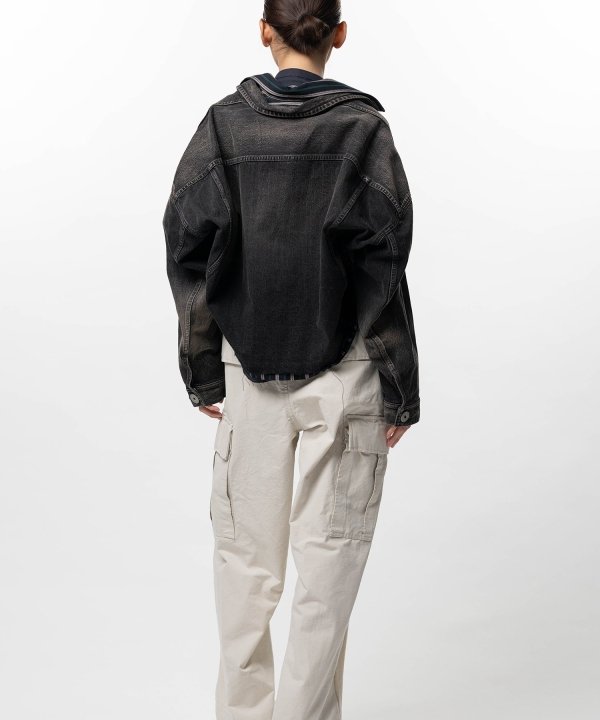 Triple Layered Denim Jacket