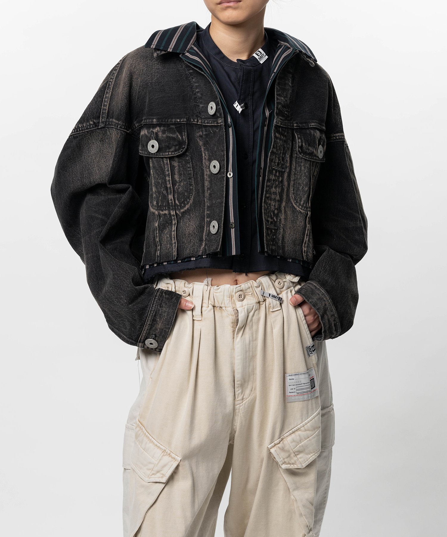 Triple Layered Denim Jacket