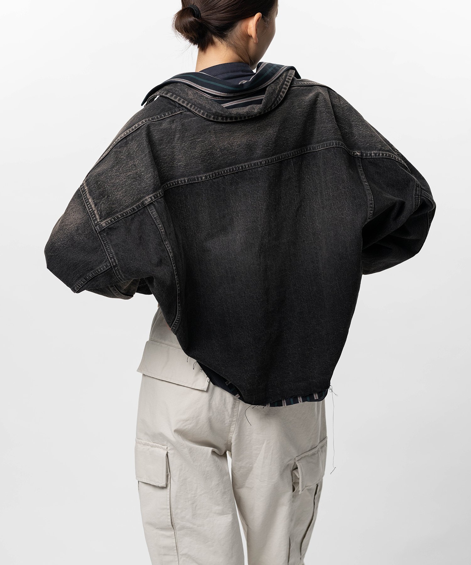 Triple Layered Denim Jacket