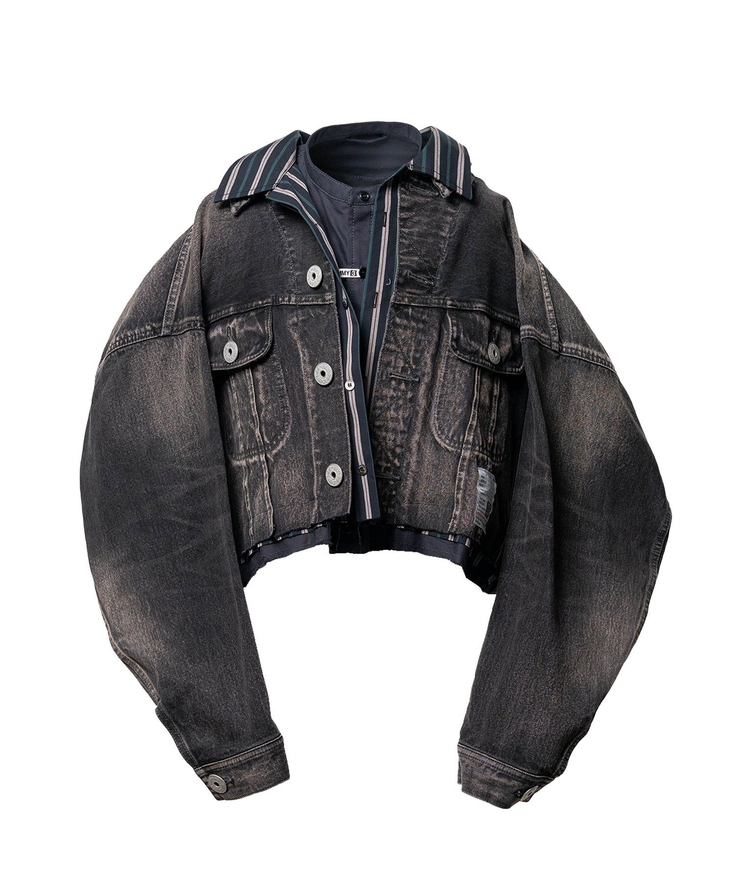 Triple Layered Denim Jacket