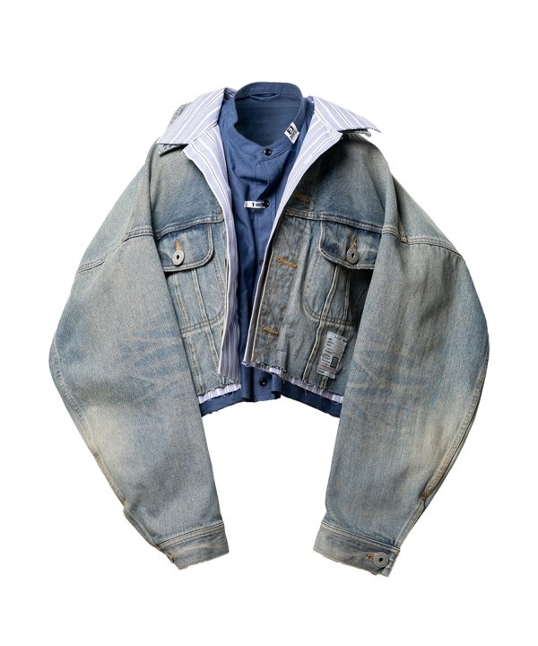 Triple Layered Denim Jacket