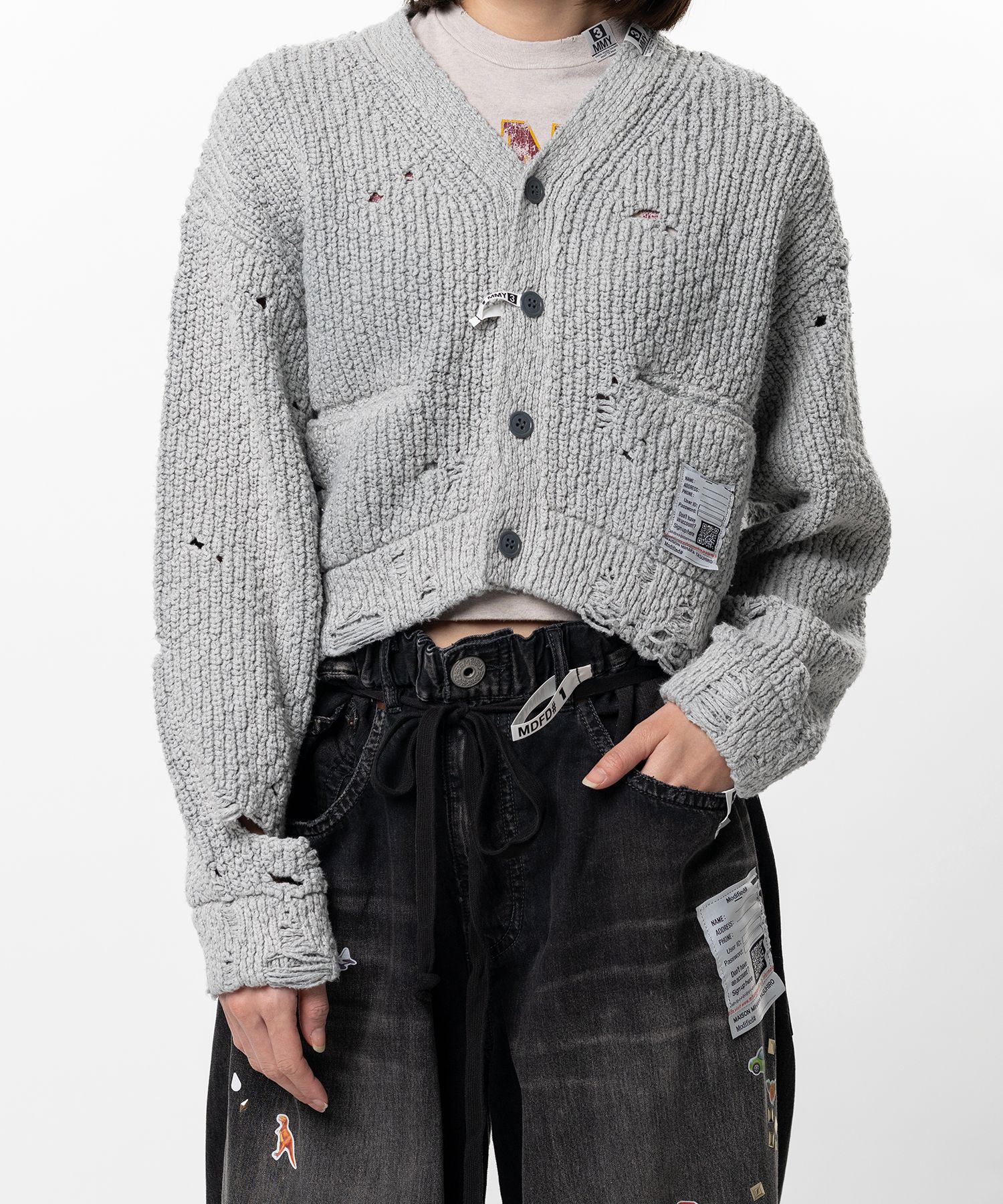 Sun Faded Like Knit Cardigan