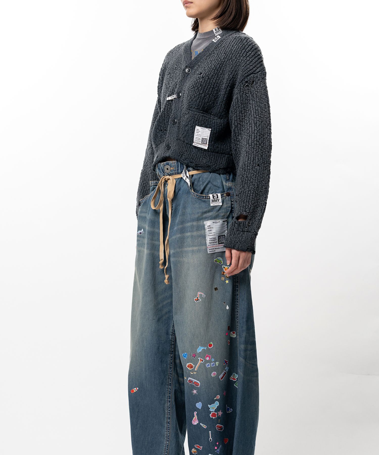 Sun Faded Like Knit Cardigan