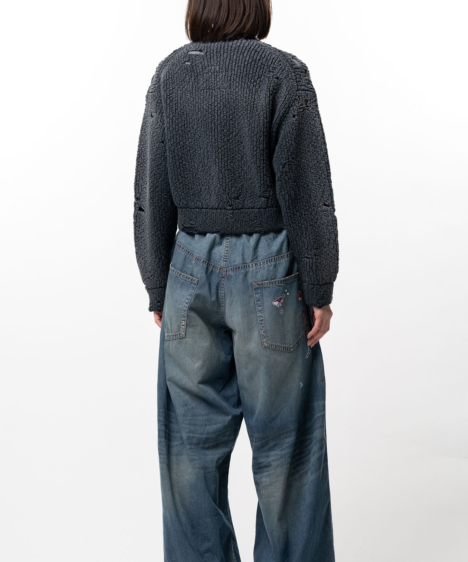 Sun Faded Like Knit Cardigan