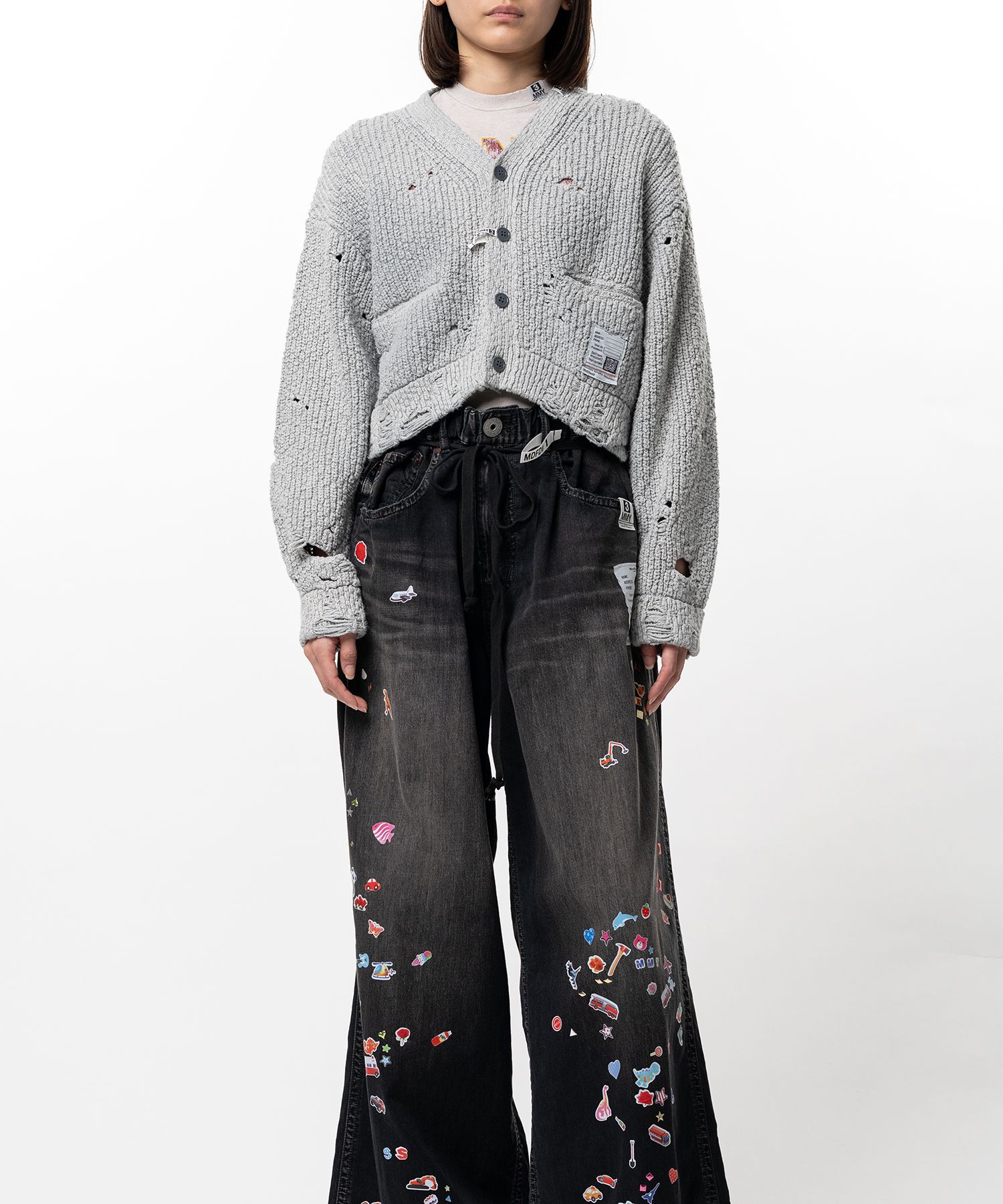 Sun Faded Like Knit Cardigan