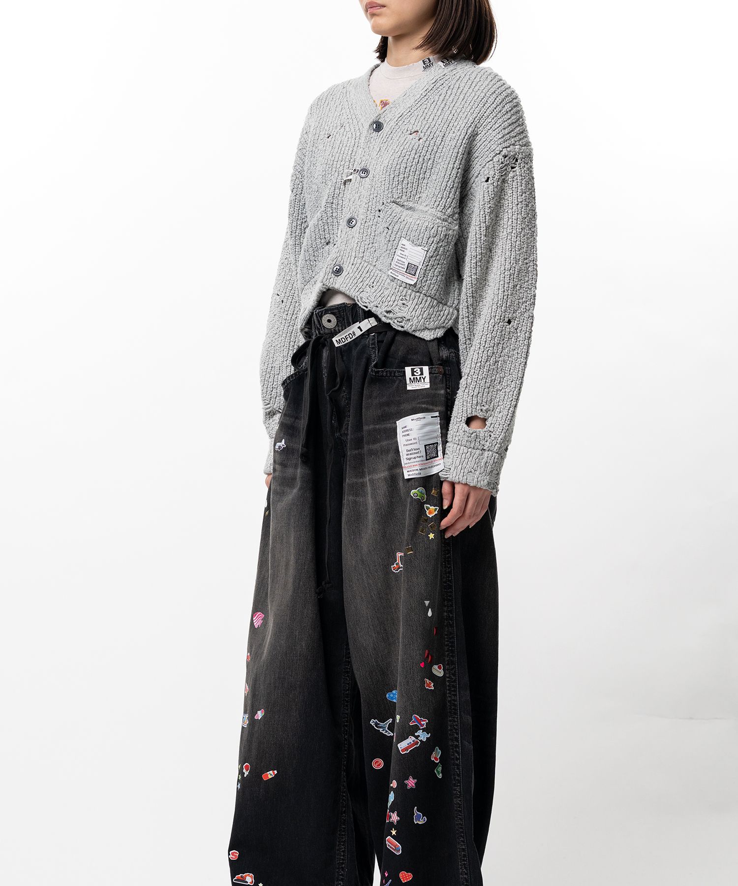 Sun Faded Like Knit Cardigan