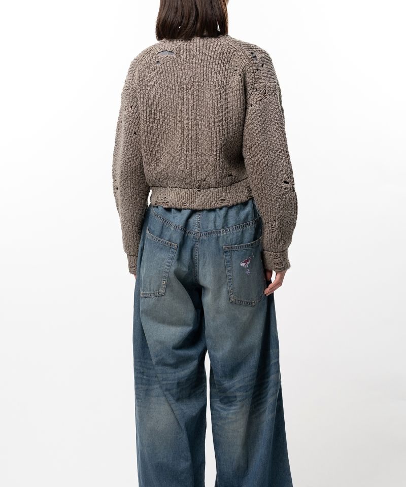 Sun Faded Like Knit Cardigan