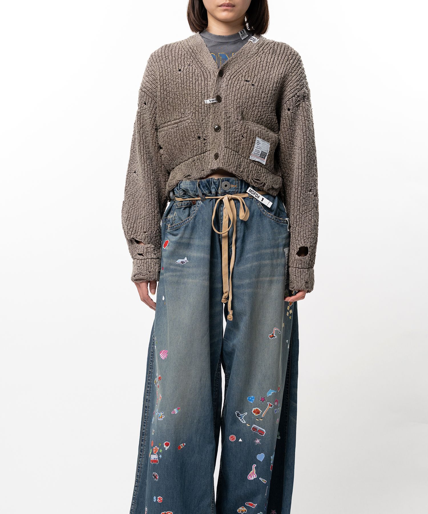 Sun Faded Like Knit Cardigan