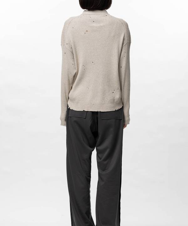 Distressed Knit Cardigan