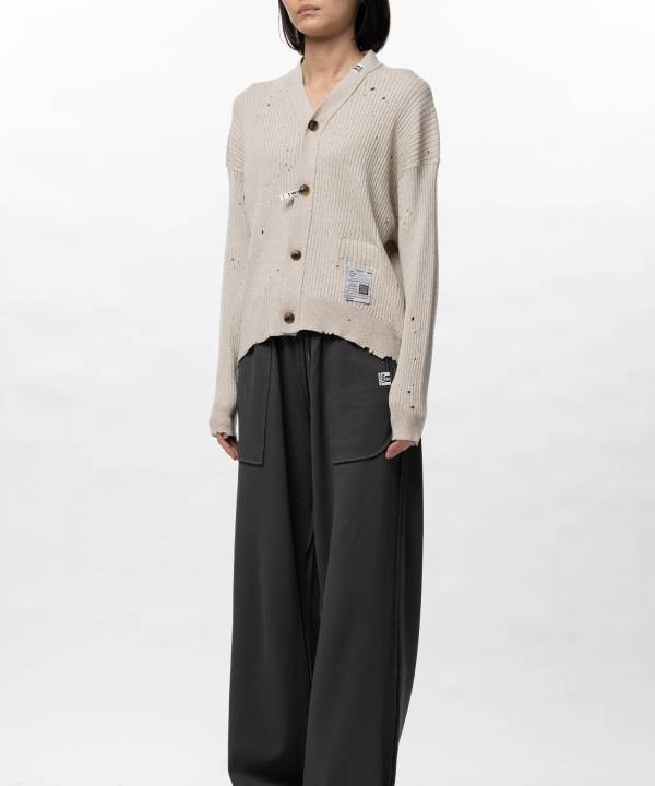 Distressed Knit Cardigan