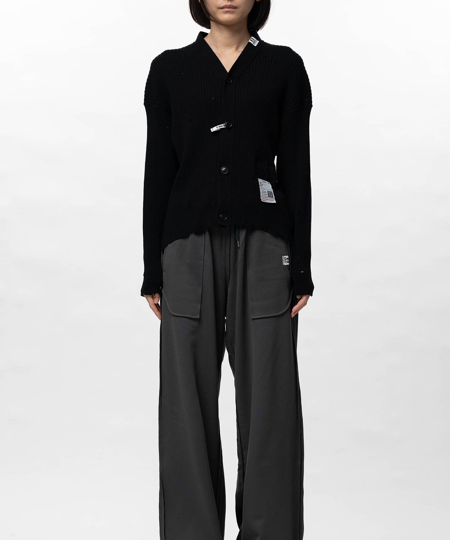 Distressed Knit Cardigan