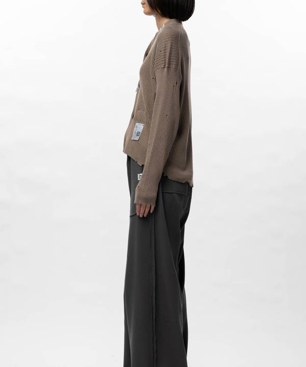 Distressed Knit Cardigan