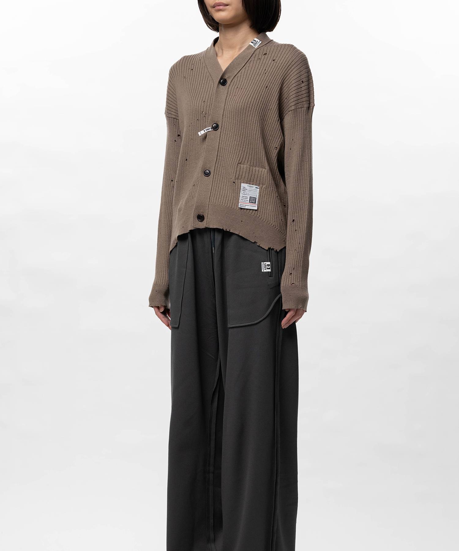 Distressed Knit Cardigan