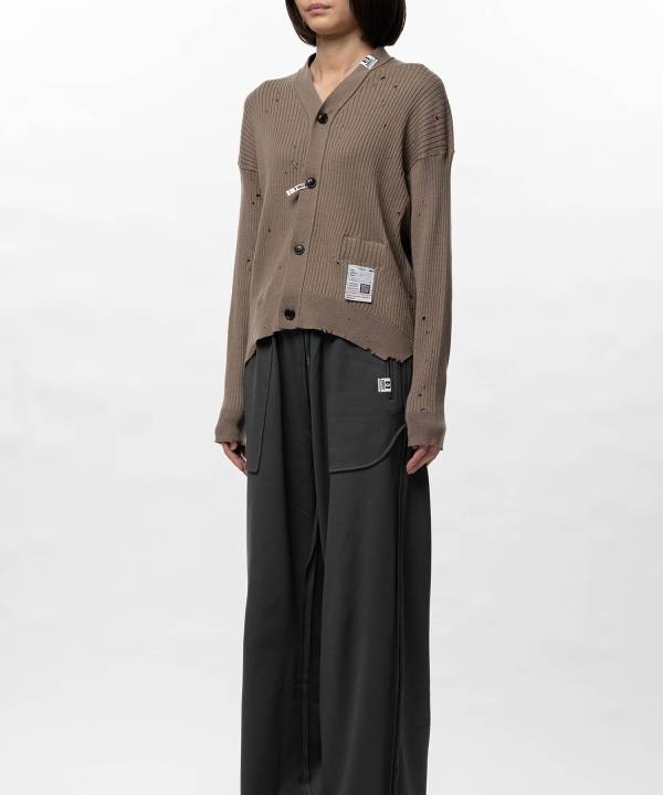 Distressed Knit Cardigan