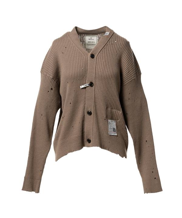 Distressed Knit Cardigan