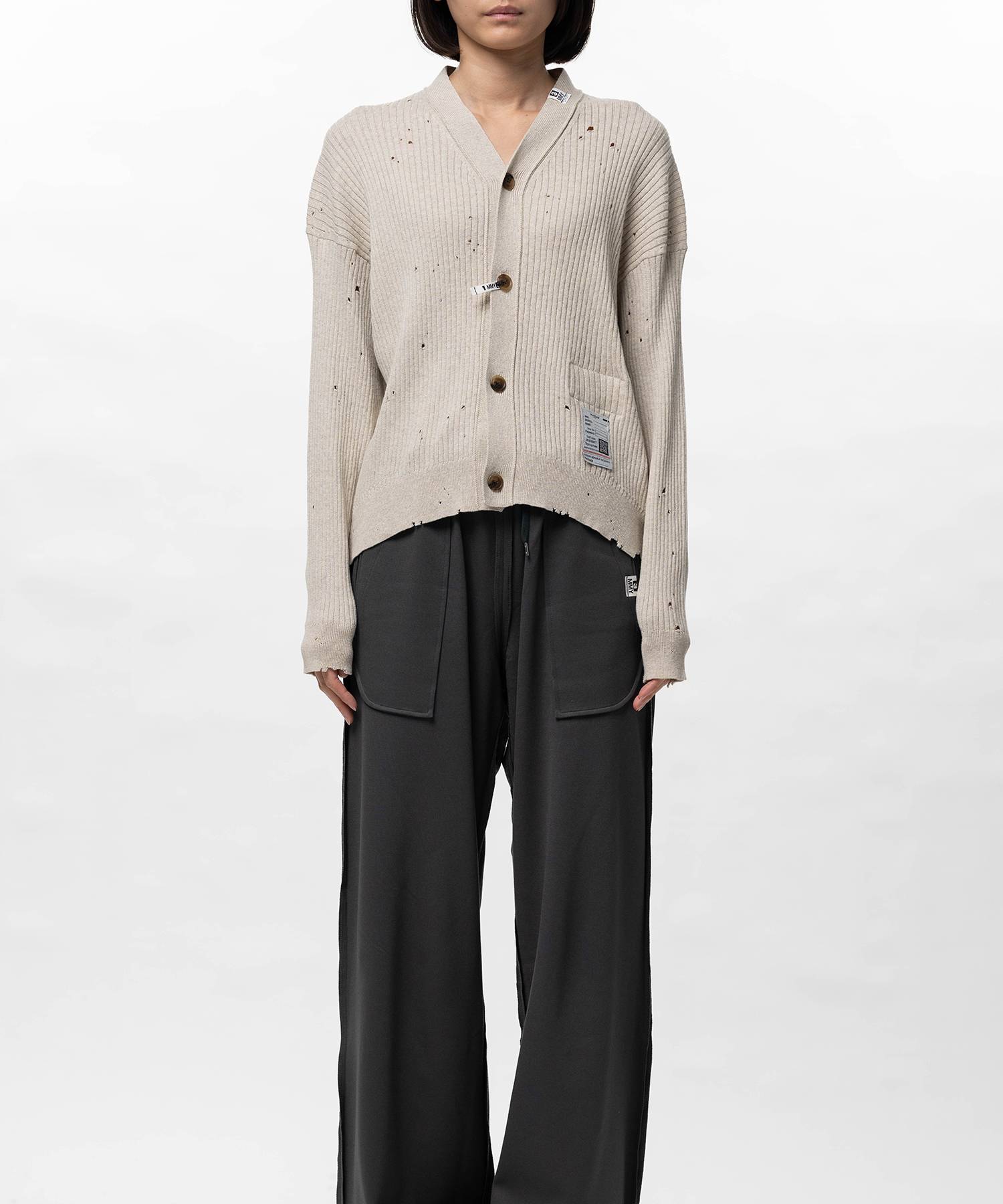 Distressed Knit Cardigan