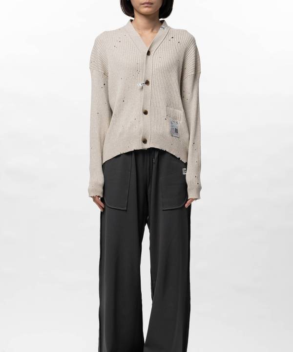 Distressed Knit Cardigan