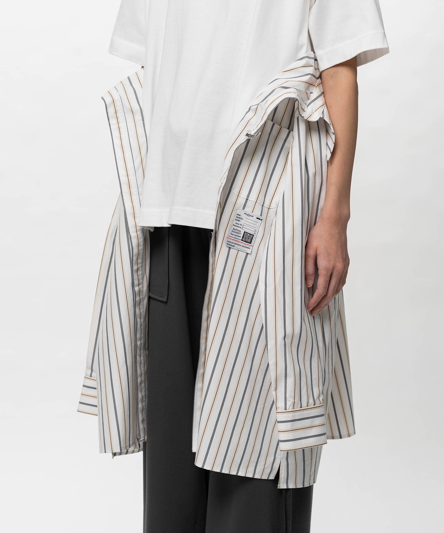 Shirt Combined T-shirt Dress