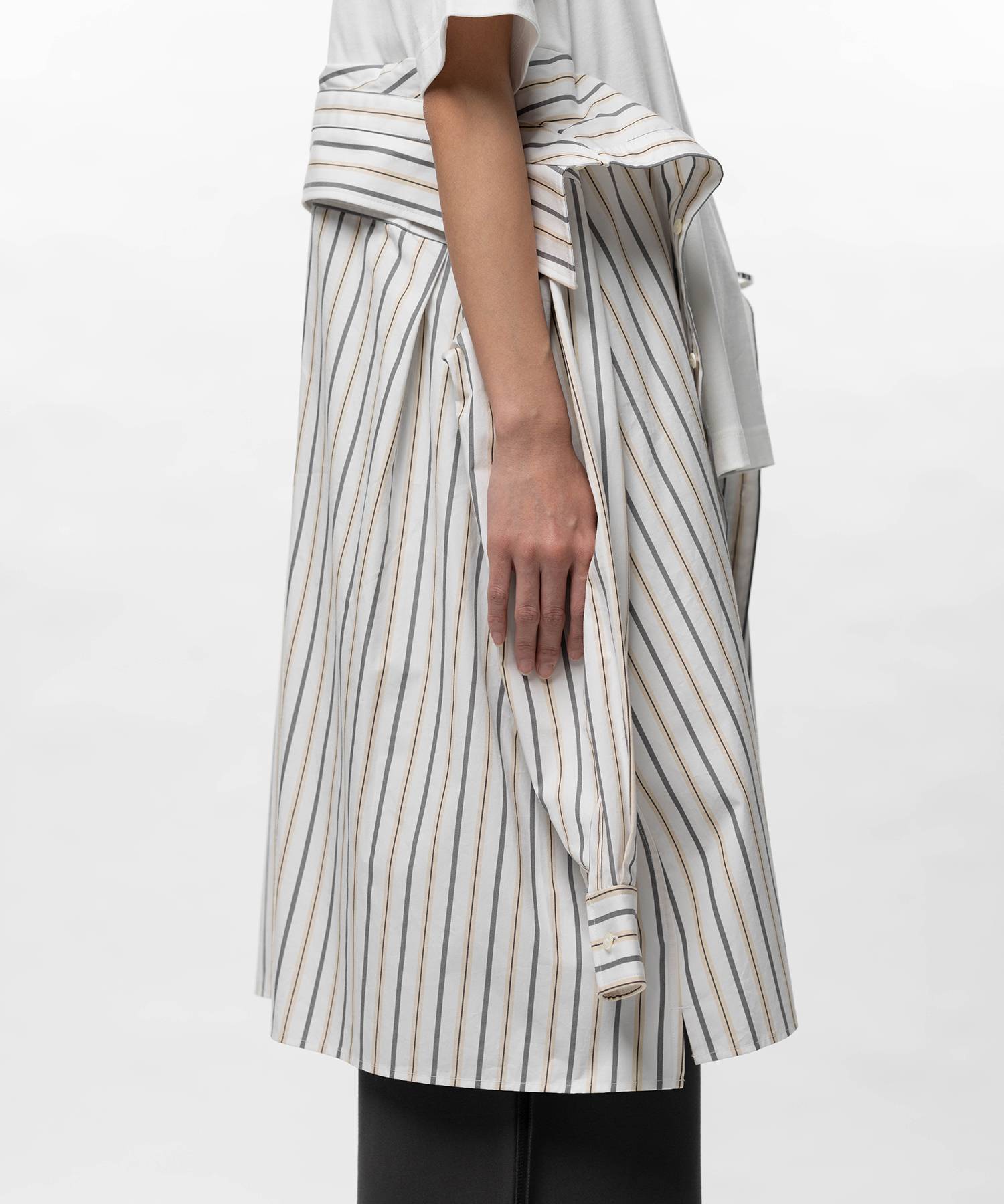 Shirt Combined T-shirt Dress