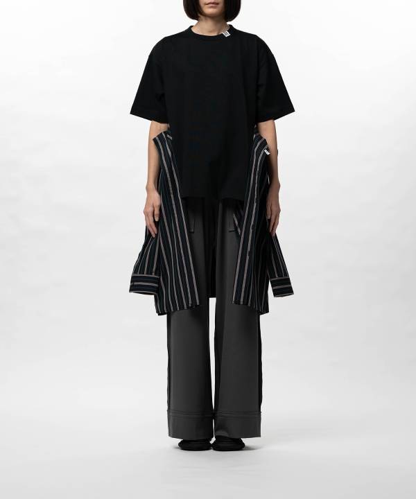 Shirt Combined T-shirt Dress