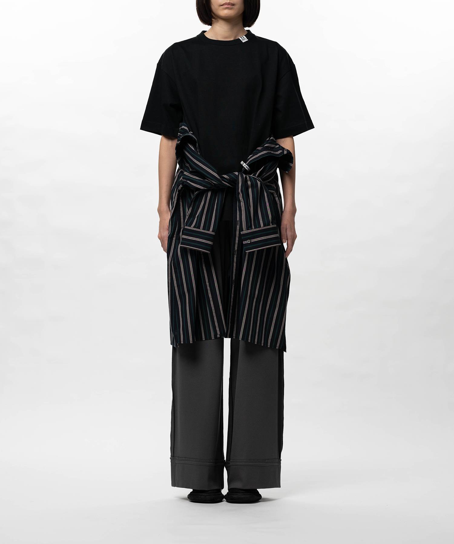 Shirt Combined T-shirt Dress